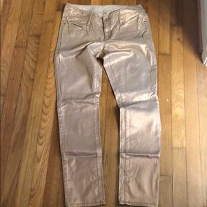 Lilly Pulitzer rose gold pants